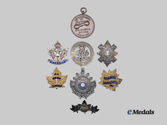 Canada, CEF. A Lot of Sweetheart & Service Badges
