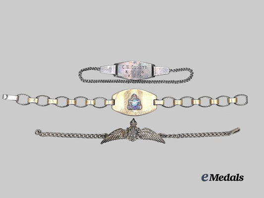 canada,_commonwealth._a_lot_of_three_silver_air_force_i_d_bracelets_e_medals__c7746_2
