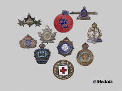 Canada, CEF. A Lot of Sweetheart & Association Badges