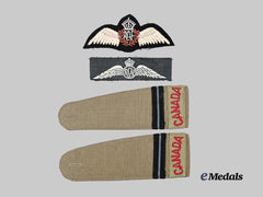 Canada, Commonwealth. A Lot of Four RCAF Cloth Insignia