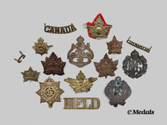 Canada, CEF. A Lot of Badges & Insignia