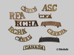 Canada, CEF. A Lot of Shoulder Insignia