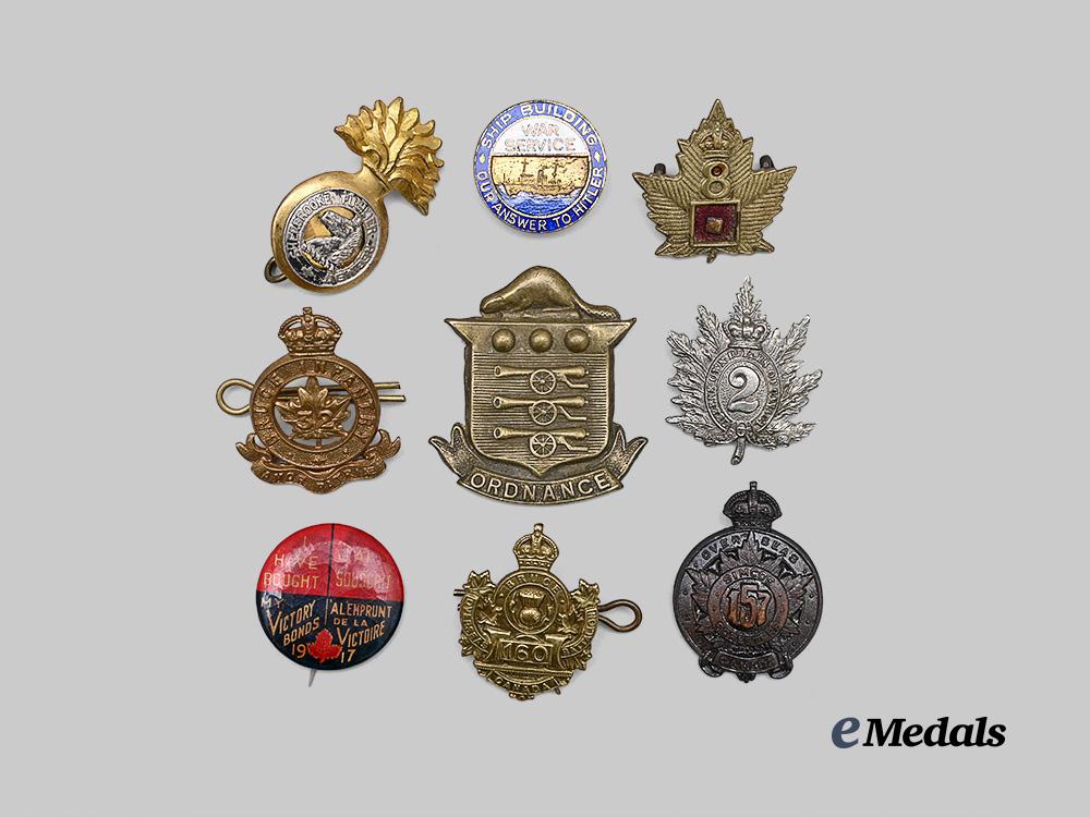 canada,_c_e_f._a_lot_of_badges&_insignia_e_medals__c7770_2
