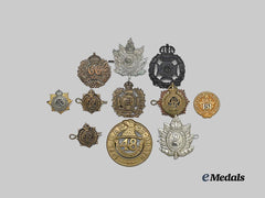 Canada, Commonwealth. A Lot of Eleven Badges & Insignia