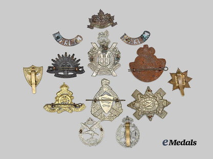 canada,_commonwealth._a_lot_of_british&_canadian_cap_badges_e_medals__c7793_3