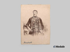 Serbia, Kingdom. A Portrait Engraving of Karađorđe Petrović