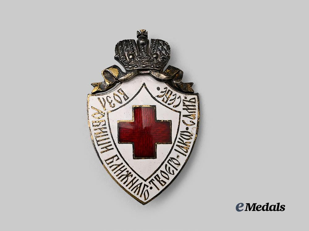russia,_imperial._a_badge_of_the_red_cross_society,_c.1905_e_medals__e_u23840_2