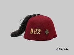 Austria-Hungary, Empire. A Bosnian-Herzegovinian Infantry Regiment No. 2 Service Fez for Officers and NCOs