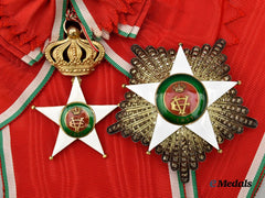 Italy, Kingdom. An Order of the Colonial Star, Grand Cross Set with Rare Large Star, in Gold, by Cravanzola, c.1938