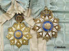 Portugal, Kingdom. A Military Order of the Immaculate Conception of Vila Vicosa, Grand Cross in Case, by da Costa