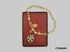 Portugal, Kingdom. An Order of the Tower and the Sword, Grand Cross Collar in Case, by da Costa