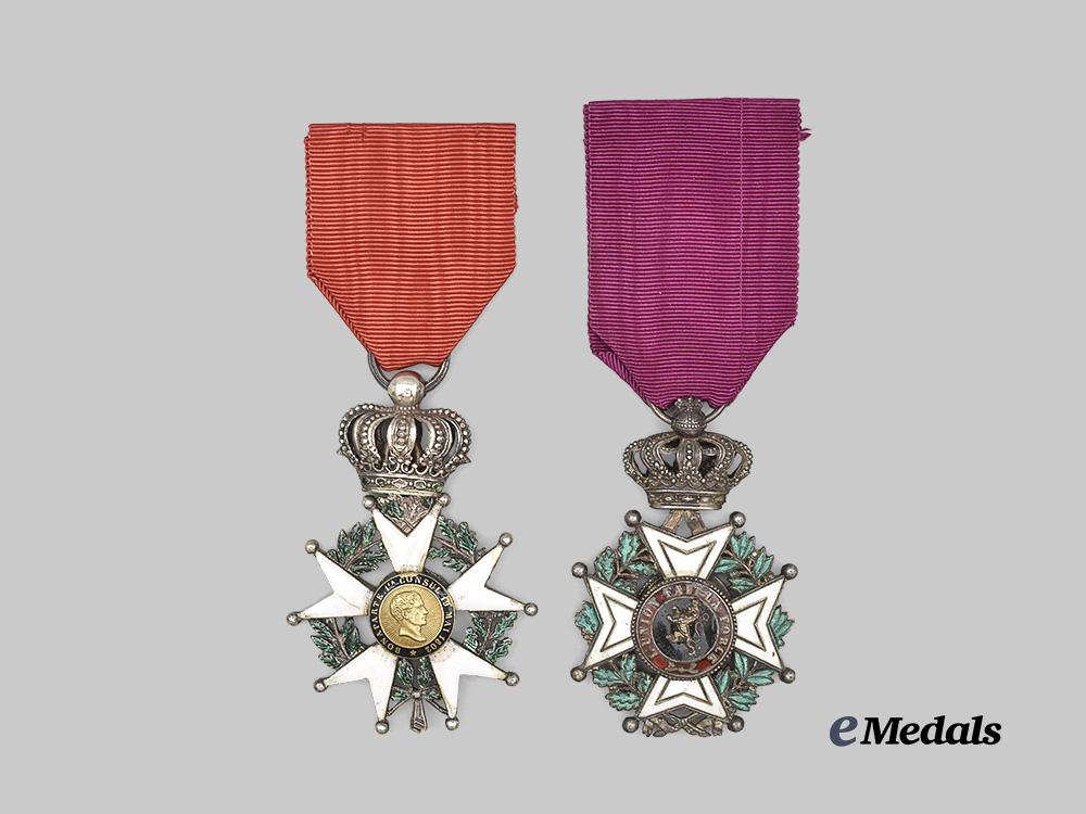 france,_belgium._a_legion_of_honour_and_belgian_order_of_leopold,_knights_e_medals__e_u24253_2