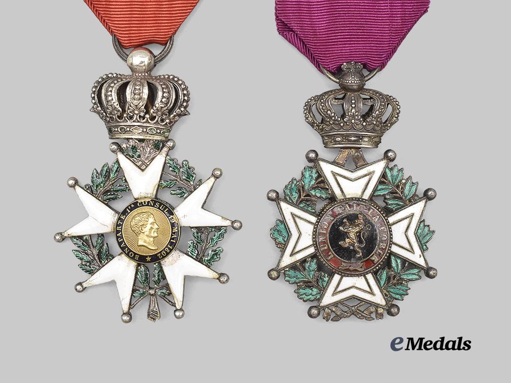france,_belgium._a_legion_of_honour_and_belgian_order_of_leopold,_knights_e_medals__e_u24253_3