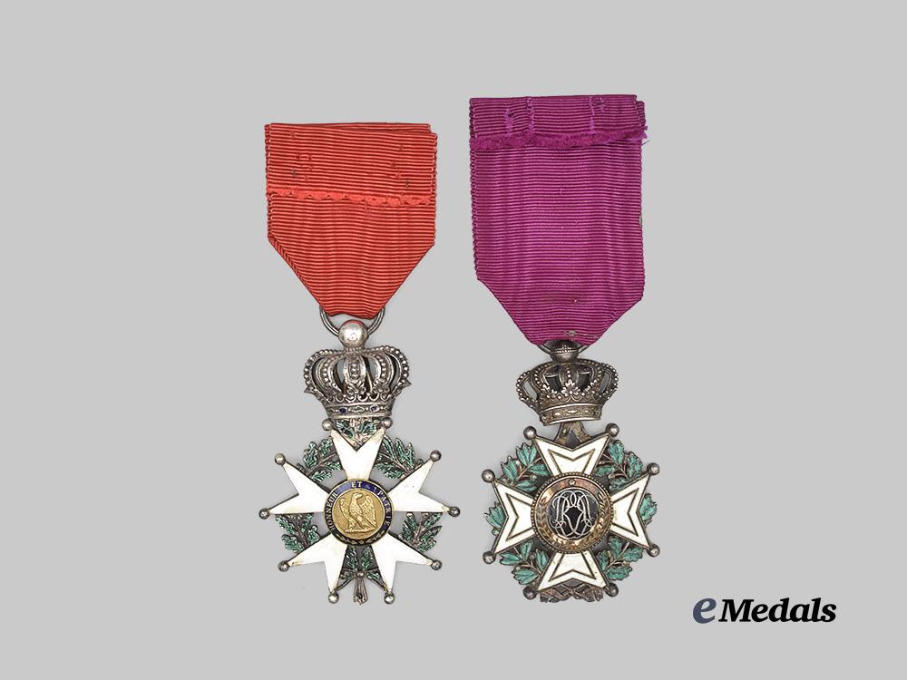 france,_belgium._a_legion_of_honour_and_belgian_order_of_leopold,_knights_e_medals__e_u24253_4