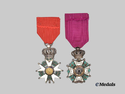 france,_belgium._a_legion_of_honour_and_belgian_order_of_leopold,_knights_e_medals__e_u24253_4