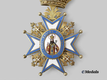 serbia,_kingdom._an_austrian-_made_order_of_st._sava,_type_i_i,_grand_cross_c.1905_e_medals__e_u24274_3