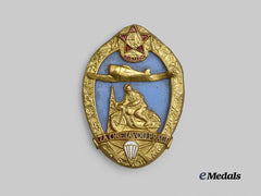 Czechoslovakia, Socialist Republic. A Svazarm Merit Badge, I Class
