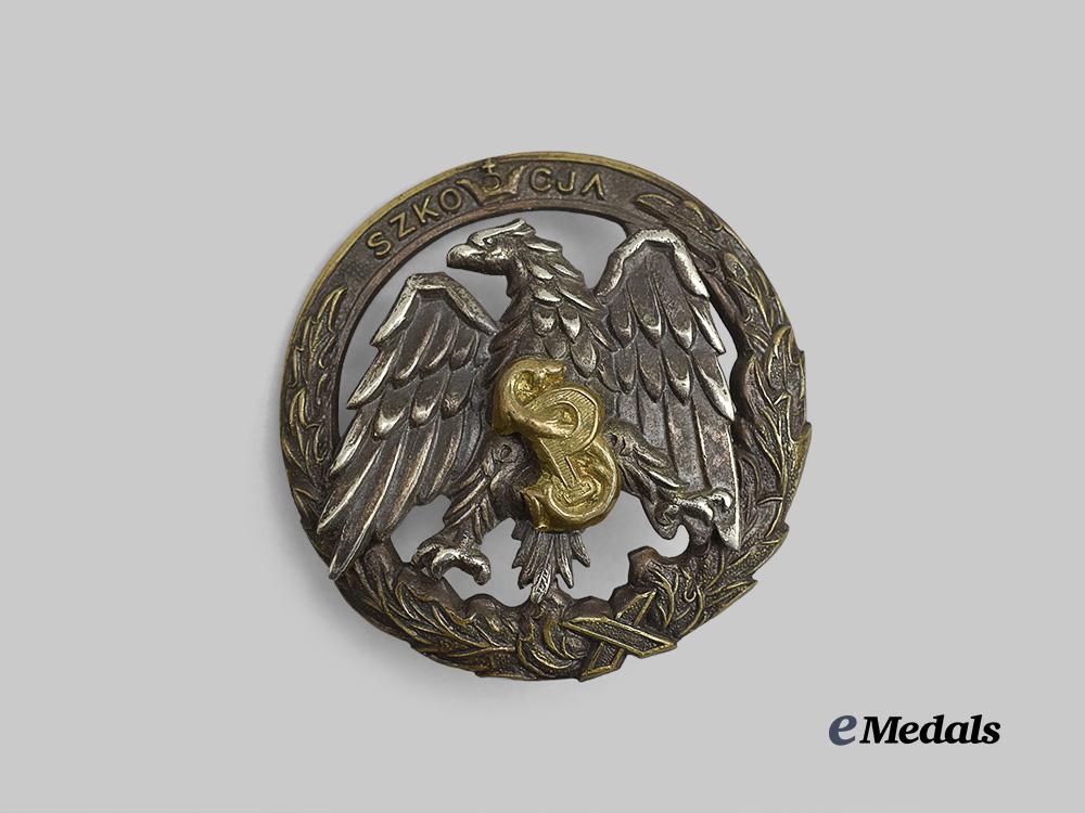 poland,_republic._a_second_war_infantry_and_motorised_cavalry_officer_cadet_school_instructor_badge_e_medals__e_u24295_2