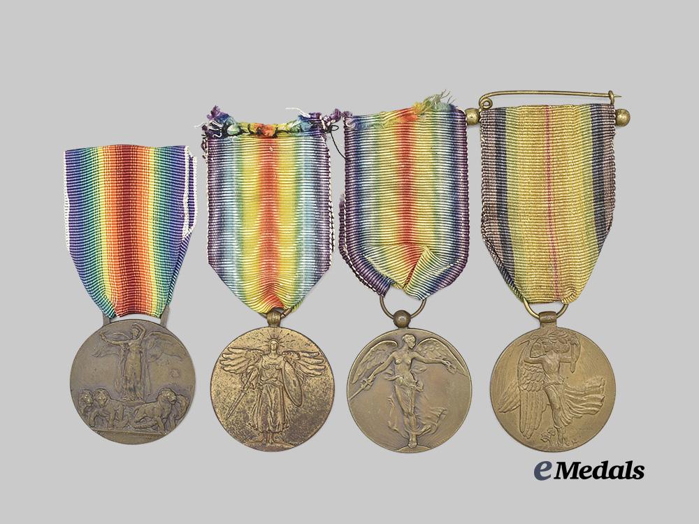 czechoslovakia,_italy,_belgium,_united_states._a_lot_of_four_victory_medals_e_medals__e_u24301_2