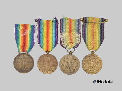 czechoslovakia,_italy,_belgium,_united_states._a_lot_of_four_victory_medals_e_medals__e_u24301_5