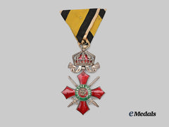 Bulgaria, Kingdom. An Order of Military Merit, V Class with Crown