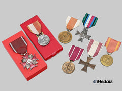 Poland, People’s Republic. A Lot of Seven Medals