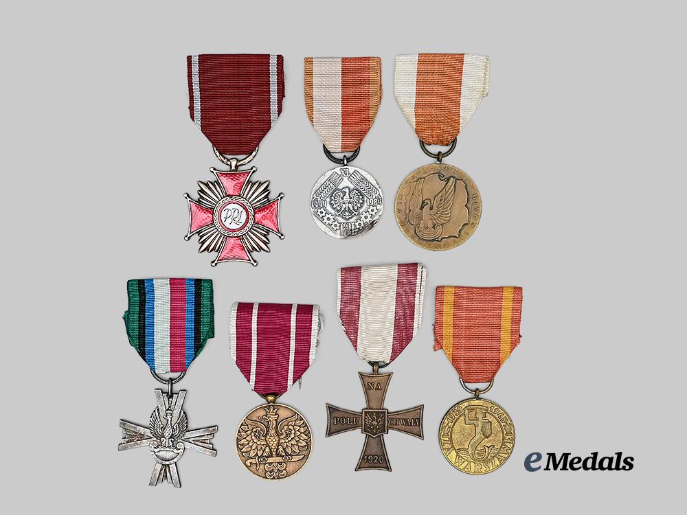 poland,_people’s_republic._a_lot_of_seven_medals_e_medals__e_u24344_4
