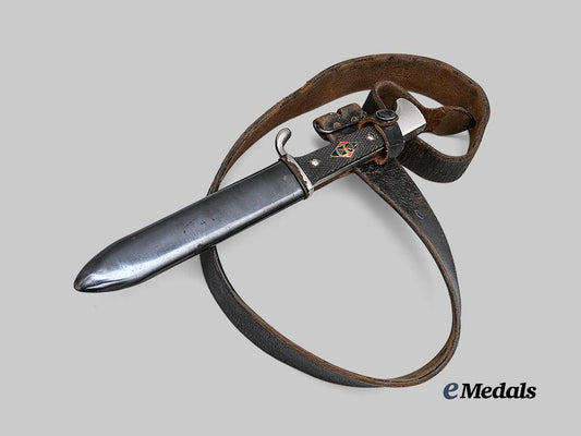spain,_spanish_state._a_falange_youth_knife_with_belt_e_medals__e_u24345_2