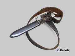Spain, Spanish State. A Falange Youth Knife with Belt
