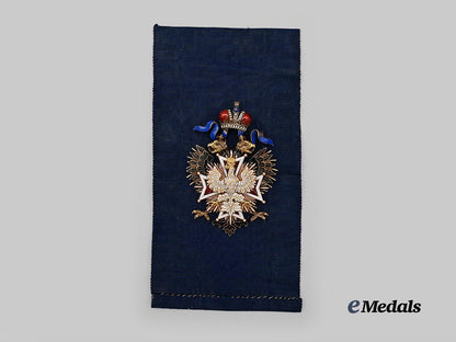 russia,_imperial._a_superb_order_of_the_white_eagle,_grand_cross_set_by_keibel,_in_gold,_awarded_to_field_marshal_the_lord_grenfall,_king’s_royal_rifle_corps:_commander-in-_chief_of_the_egyptian_army,_a_d_c_to_queen_victoria,_governor_of_malta_e_medals__e_u24346_3