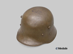Austria-Hungary, Empire. An M17 Stahlhelm, with Bleckmann Mill Mark