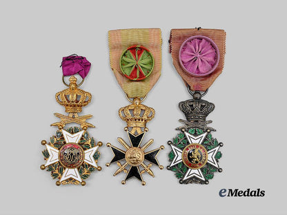 belgium,_kingdom._a_lot_of_three_orders&_decorations_e_medals__e_u24365_2