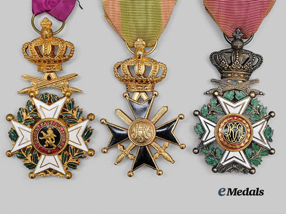 belgium,_kingdom._a_lot_of_three_orders&_decorations_e_medals__e_u24365_5