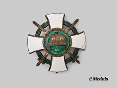 Hungary, Kingdom. An Order of the Holy Crown, Officer with Swords and War Decoration, c.1943