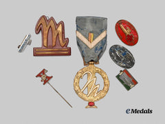 Italy, Kingdom. A Medal of Honour of Fasci Femminili Group