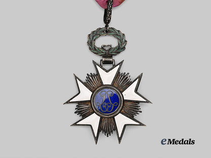 belgium,_kingdom._an_order_of_the_crown,_officer_e_medals__e_u24375_5