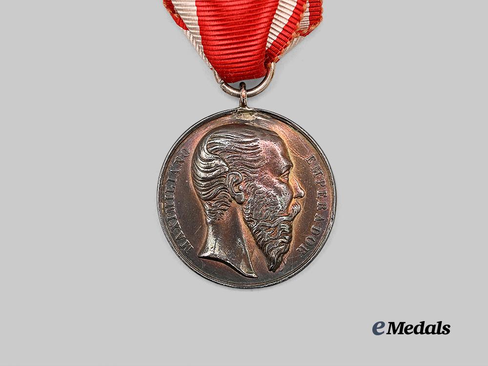 mexico,_kingdom._an_emperor_maximilian_medal_for_bravery,_in_silver,_c.1865_e_medals__e_u24393_3