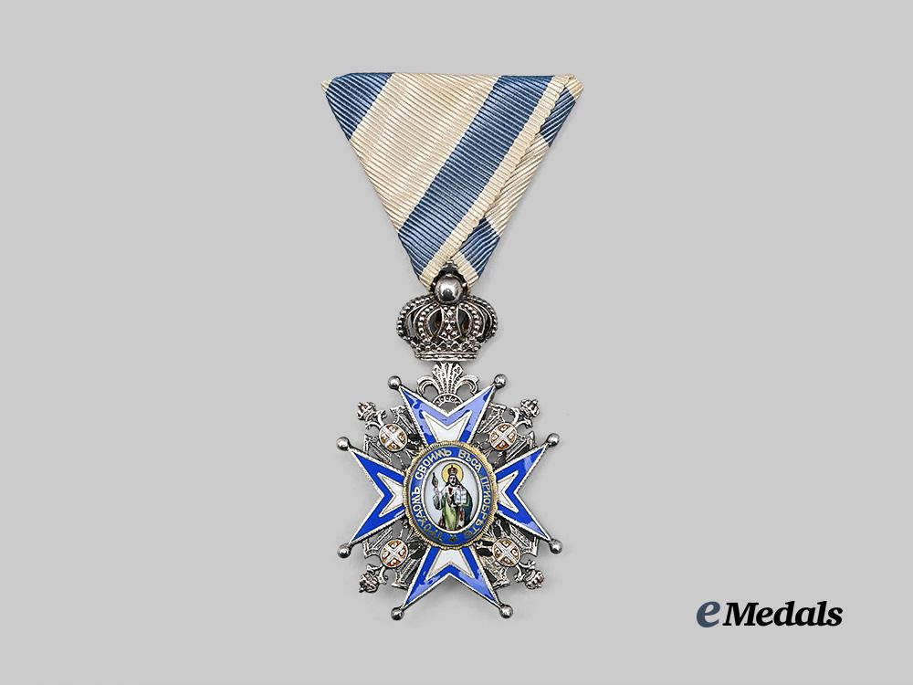 serbia,_kingdom._an_order_of_st._sava,_v_class_e_medals__e_u24415_2