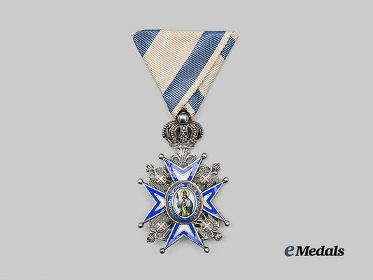 serbia,_kingdom._an_order_of_st._sava,_v_class_e_medals__e_u24415_2