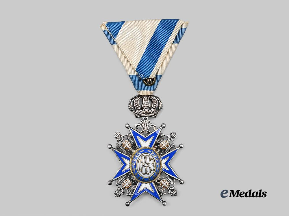 serbia,_kingdom._an_order_of_st._sava,_v_class_e_medals__e_u24415_4