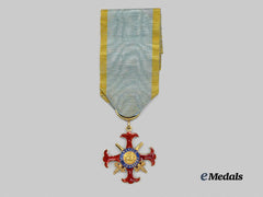 Italy, Kingdom of the Two Sicilies. A Royal Military Order of St. George of the Reunion, Knight’s Cross of Grace, in Gold, c.1860