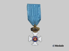 Spain, Kingdom. An Order of Maria Isabella Luisa, Cross for Military Merit