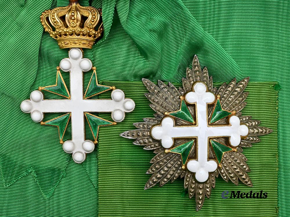 italy,_kingdom._an_order_of_st._maurice_and_st._lazarus,_grand_cross_set,_in_gold,_c.1880_e_medals__e_u24447_2