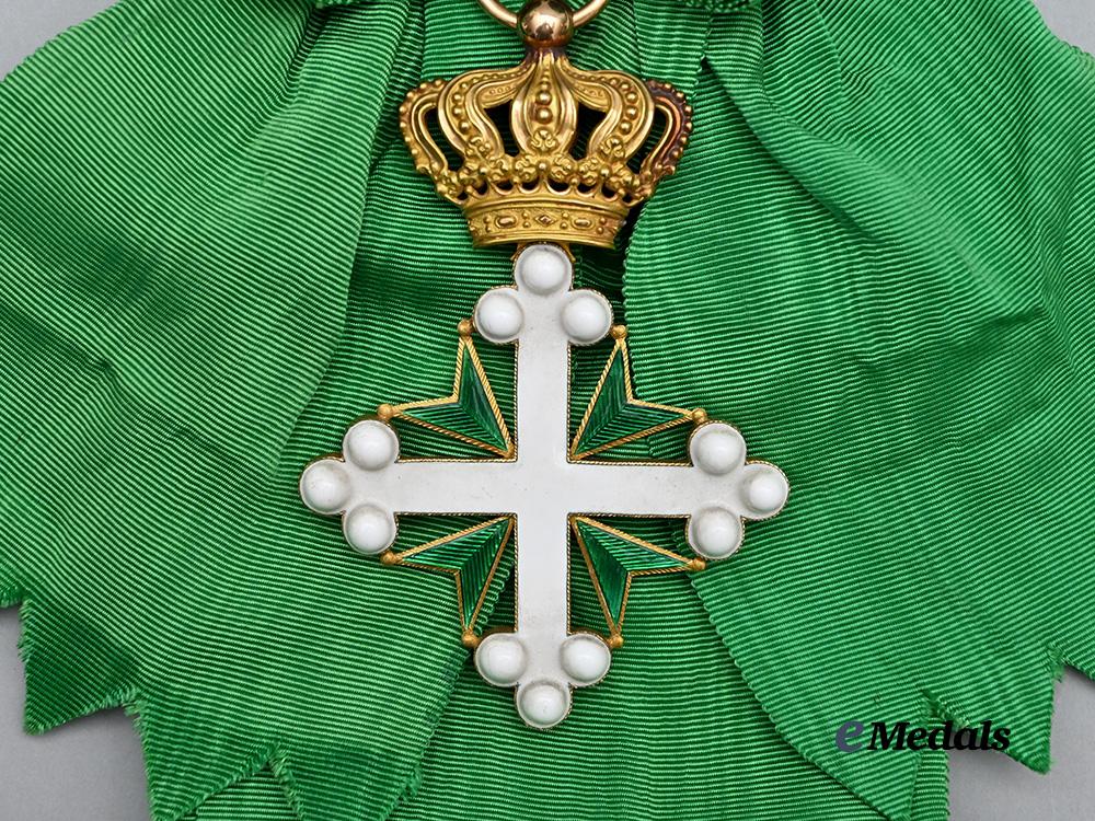 italy,_kingdom._an_order_of_st._maurice_and_st._lazarus,_grand_cross_set,_in_gold,_c.1880_e_medals__e_u24447_4