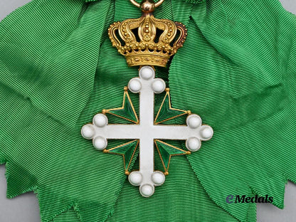 italy,_kingdom._an_order_of_st._maurice_and_st._lazarus,_grand_cross_set,_in_gold,_c.1880_e_medals__e_u24447_4