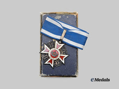 Romania, Kingdom. An Order of the Romania, Commander, in Bertrand Case