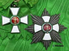 Hungary, Kingdom. An Order of Merit, I Class Grand Cross Set, c. 1935