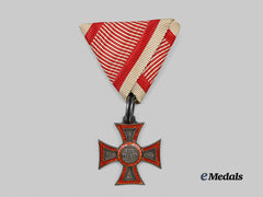 Austria, Imperial. An Early Military Merit Cross, c.1860