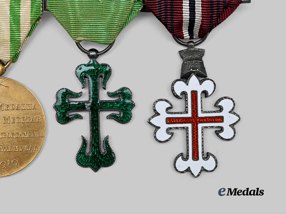 portugal,_kingdom._a_military_merit_medal_bar_of_four_decorations_e_medals__e_u24510_6