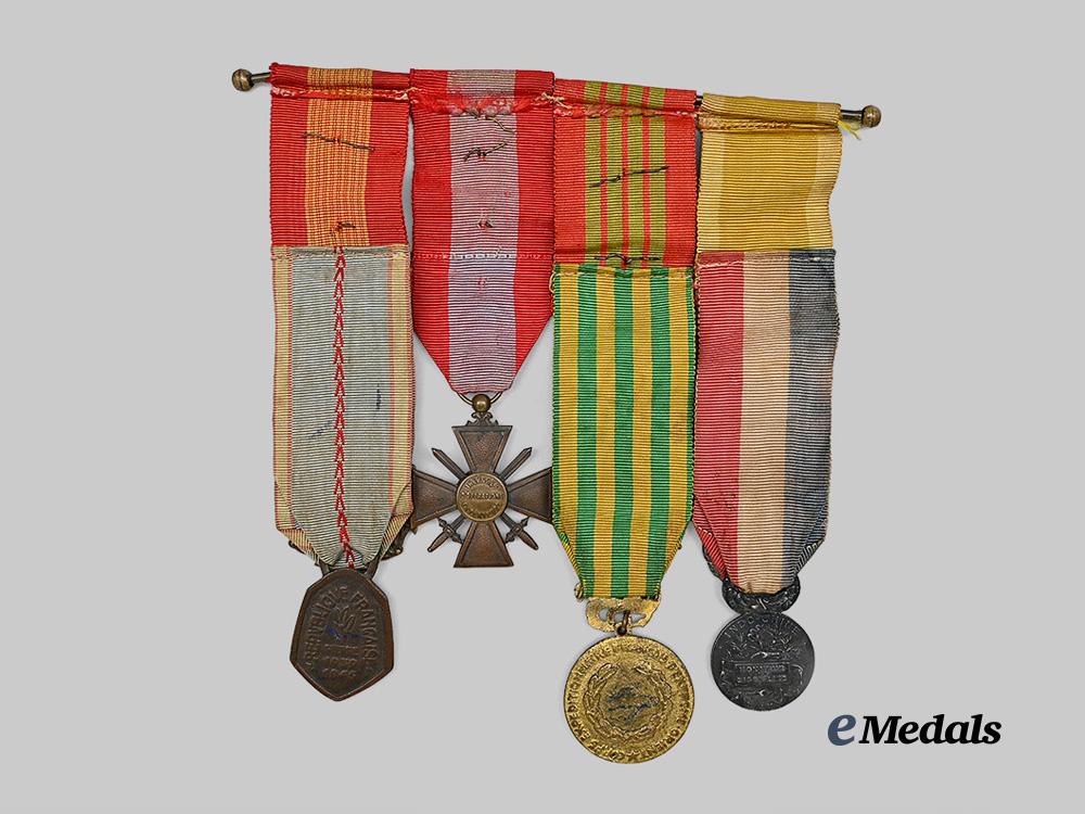france,_republic._a_second_war_and_indochina_medal_bar,_c.1950_e_medals__e_u24524_4